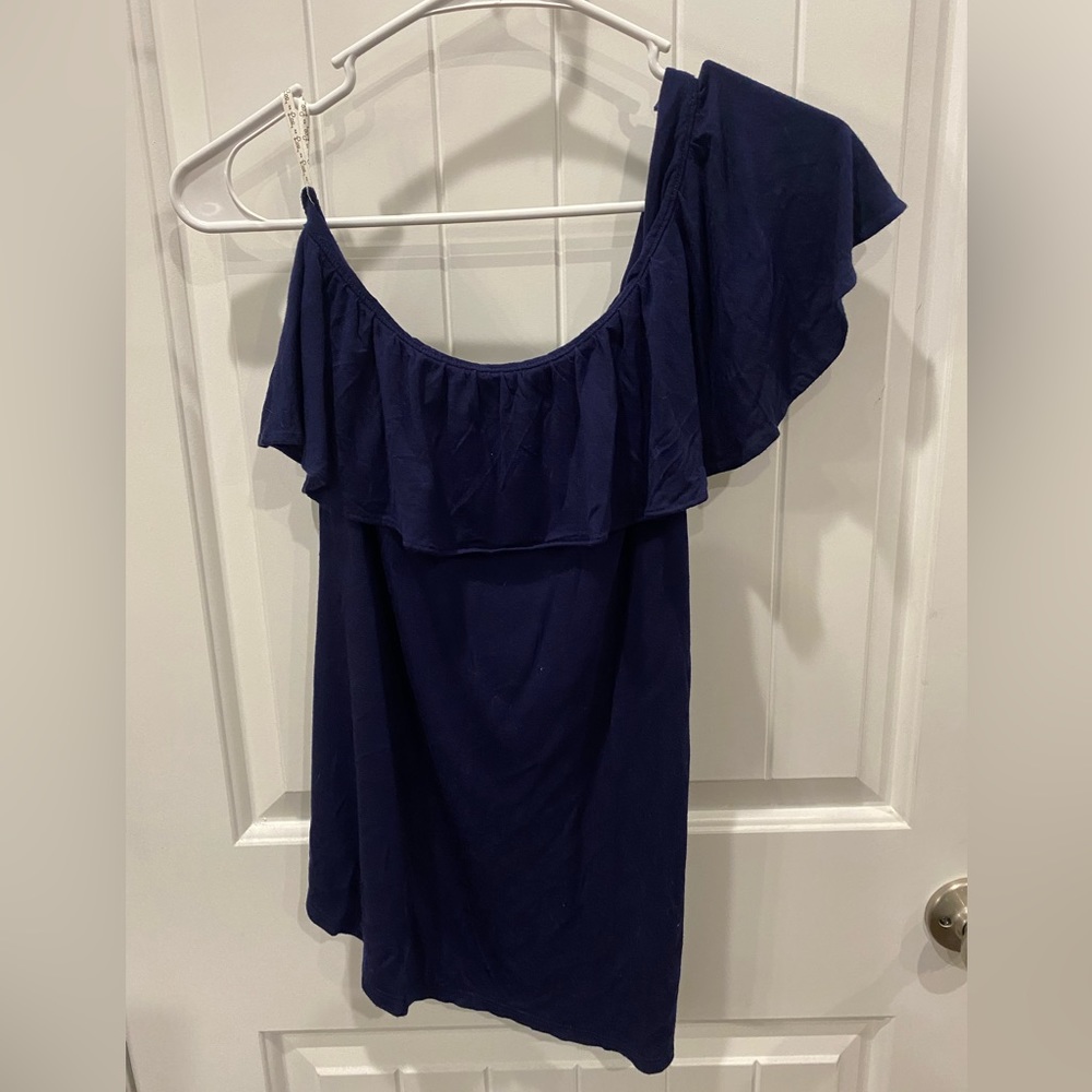Lilly Pulitzer one shoulder top size medium